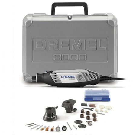 DREMEL Dremel 114-3000-2-28 3000 Series Variable Speed Rotary With 2 Attachments & 28 Accessories 114-3000-2/28